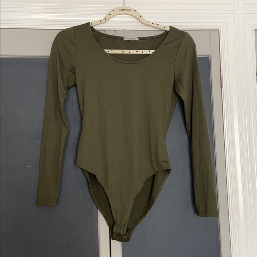 Olive Green Bodysuit